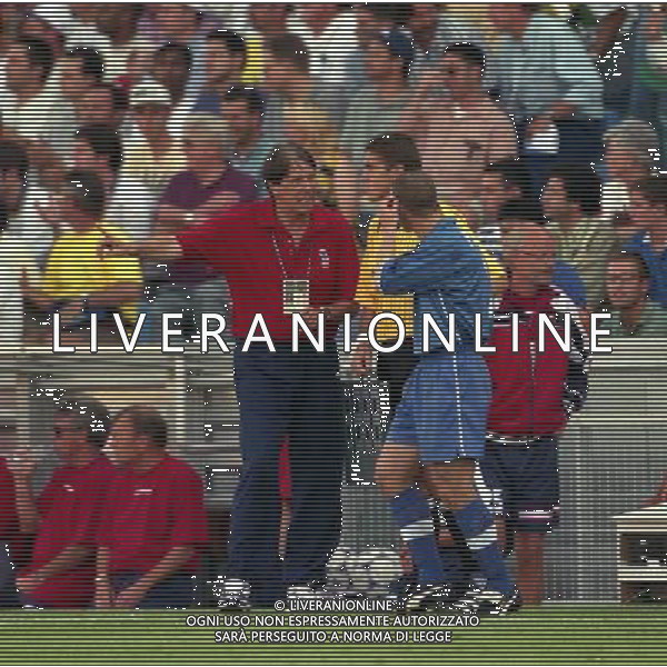 ITALIA NORVEGIA CAMPIONATO DEL MONDO FRANCIA 98 NELLA FOTO CESARE MALDINI AG ALDO LIVERANI S A S