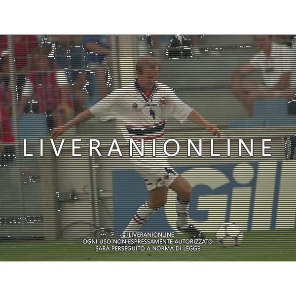 ITALIA NORVEGIA CAMPIONATO DEL MONDO FRANCIA 98 NELLA FOTO Henning Berg AG ALDO LIVERANI S A S