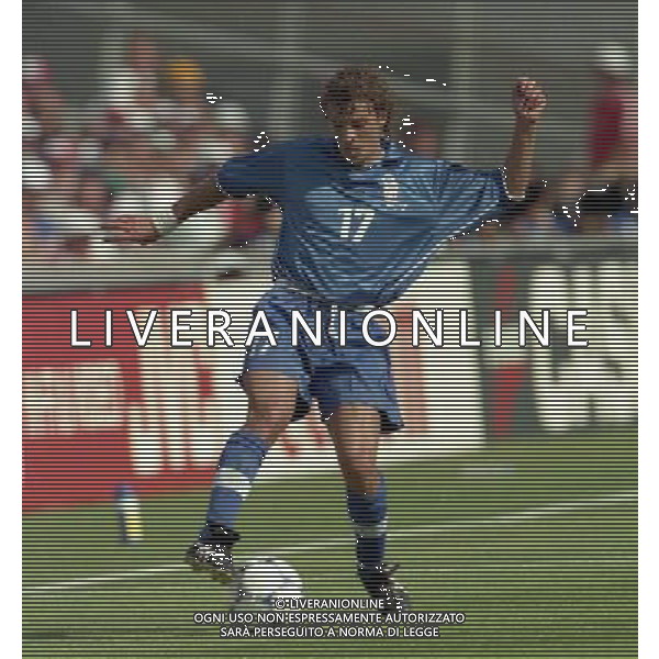 ITALIA NORVEGIA CAMPIONATO DEL MONDO FRANCIA 98 NELLA FOTO FRANCESCO MORIERO AG ALDO LIVERANI S A S