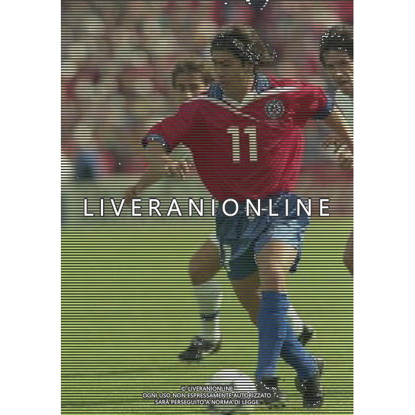 ITALIA-CILE CAMPIONATO DEL MONDO FRANCIA 1998 NELLA FOTO MARCELO SALAS AG ALDO LIVERANI S A S