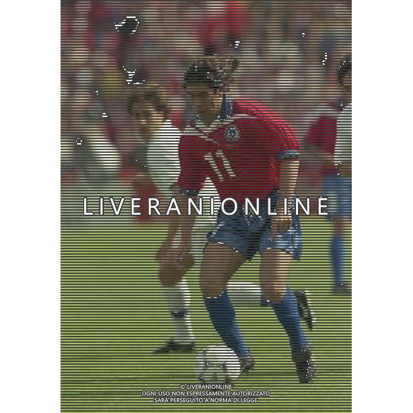 ITALIA-CILE CAMPIONATO DEL MONDO FRANCIA 1998 NELLA FOTO MARCELO SALAS AG ALDO LIVERANI S A S