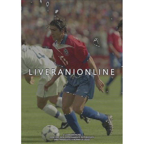 ITALIA-CILE CAMPIONATO DEL MONDO FRANCIA 1998 NELLA FOTO MARCELO SALAS AG ALDO LIVERANI S A S