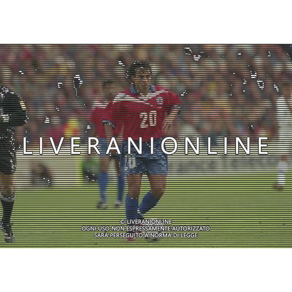 ITALIA-CILE CAMPIONATO DEL MONDO FRANCIA 1998 NELLA FOTO Fabi‡n Estay AG ALDO LIVERANI S A S