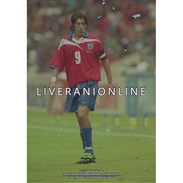 ITALIA-CILE CAMPIONATO DEL MONDO FRANCIA 1998 NELLA FOTO IVAN ZAMORANO AG ALDO LIVERANI S A S