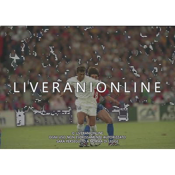 ITALIA-CILE CAMPIONATO DEL MONDO FRANCIA 1998 NELLA FOTO ROBERTO DI MATTEO AG ALDO LIVERANI S A S