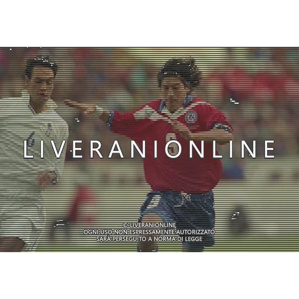 ITALIA-CILE CAMPIONATO DEL MONDO FRANCIA 1998 NELLA FOTO IVAN ZAMORANO AG ALDO LIVERANI S A S
