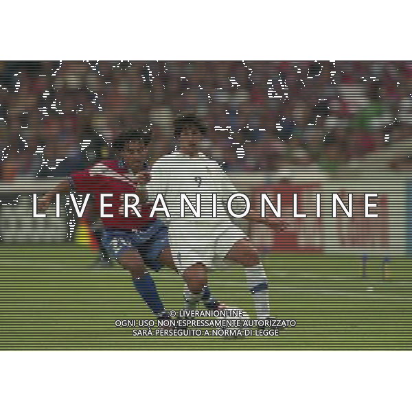 ITALIA-CILE CAMPIONATO DEL MONDO FRANCIA 1998 NELLA FOTO DEMETRIO ALBERTINI AG ALDO LIVERANI S A S