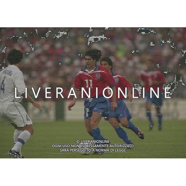 ITALIA-CILE CAMPIONATO DEL MONDO FRANCIA 1998 NELLA FOTO MARCELO SALAS AG ALDO LIVERANI S A S