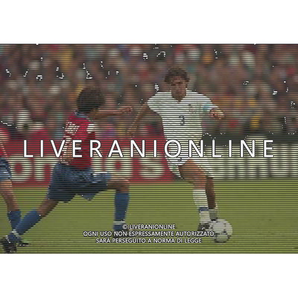 ITALIA-CILE CAMPIONATO DEL MONDO FRANCIA 1998 NELLA FOTO PAOLO MALDINI AG ALDO LIVERANI S A S