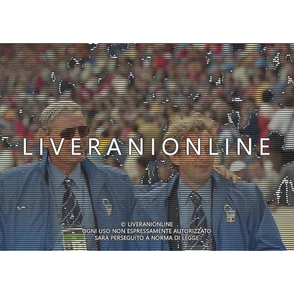 ITALIA-CILE CAMPIONATO DEL MONDO FRANCIA 1998 NELLA FOTO GIGI RIVA-ANTONELLO VALENTINI AG ALDO LIVERANI S A S