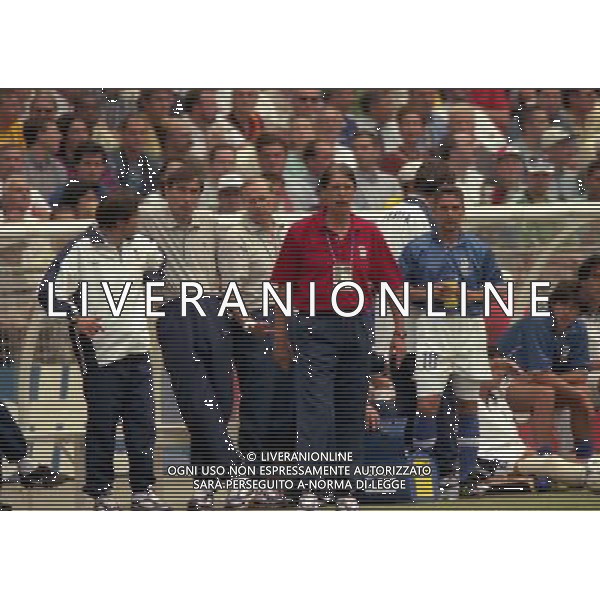ITALIA AUSTRIA CAMPIONATO DEL MONDO FRANCIA 98 NELLA FOTO CESARE MALDINI-ROBERTO BAGGIO AG ALDO LIVERANI S A S
