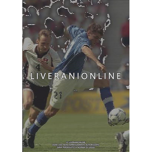 ITALIA AUSTRIA CAMPIONATO DEL MONDO FRANCIA 98 NELLA FOTO CHRISTIAN VIERI AG ALDO LIVERANI S A S
