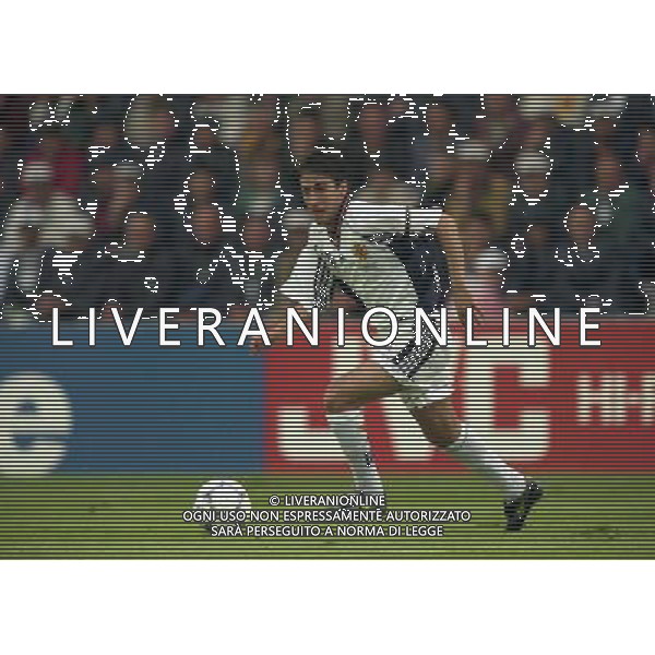 13/06/1998 CAMPIONATO DEL MONDO FRANCIA 98 SPAGNA -NIGERIA NELLA FOTO RAUL AG ALDO LIVERANI S A S
