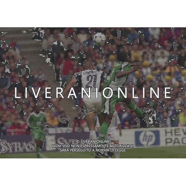13/06/1998 CAMPIONATO DEL MONDO FRANCIA 98 SPAGNA -NIGERIA NELLA FOTO LUIS ENRIQUE AG ALDO LIVERANI S A S