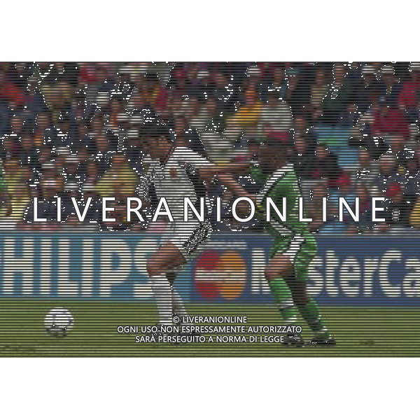 13/06/1998 CAMPIONATO DEL MONDO FRANCIA 98 SPAGNA -NIGERIA NELLA FOTO KIKO AG ALDO LIVERANI S A S