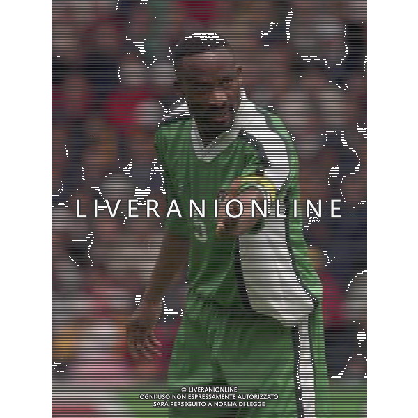 13/06/1998 CAMPIONATO DEL MONDO FRANCIA 98 SPAGNA -NIGERIA NELLA FOTO Uche OKECHUKWU AG ALDO LIVERANI S A S