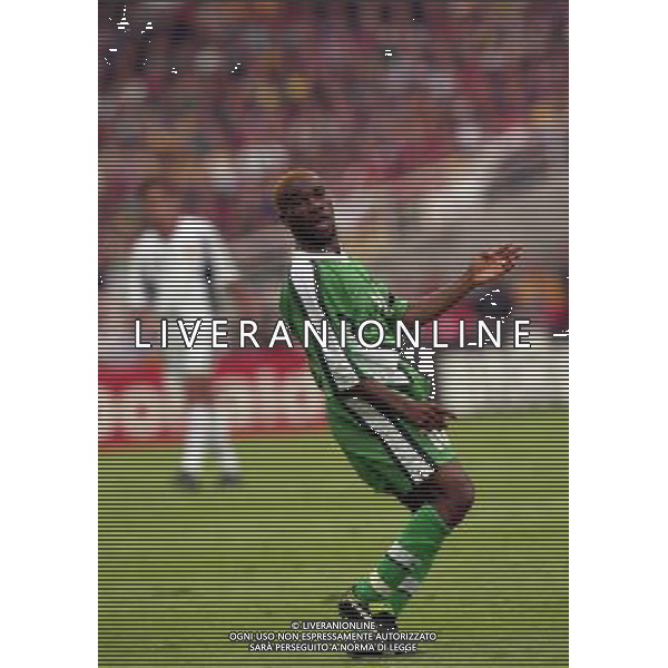13/06/1998 CAMPIONATO DEL MONDO FRANCIA 98 SPAGNA -NIGERIA NELLA FOTO AG ALDO LIVERANI S A S