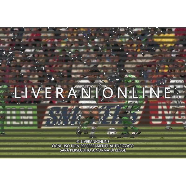 13/06/1998 CAMPIONATO DEL MONDO FRANCIA 98 SPAGNA -NIGERIA NELLA FOTO KIKO AG ALDO LIVERANI S A S