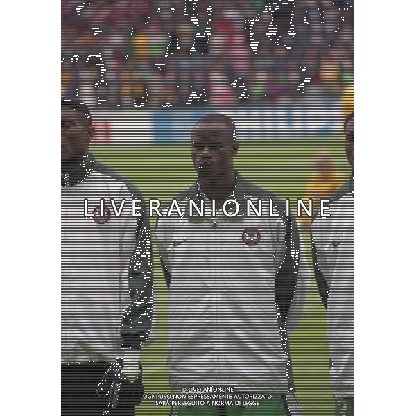 SPAGNA-NIGERIA -13 June 1998 14:30 Nantes / La Beaujoire CAMPIONATO DEL MONDO FRANCIA 98 NELLA FOTO Mutiu ADEPOJU AG ALDO LIVERANI S A S