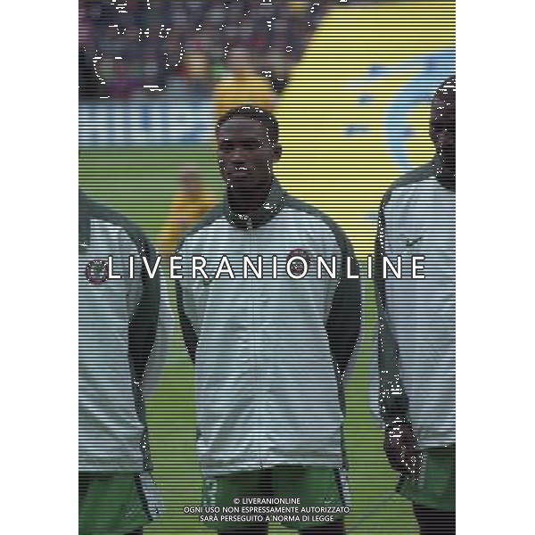 SPAGNA-NIGERIA -13 June 1998 14:30 Nantes / La Beaujoire CAMPIONATO DEL MONDO FRANCIA 98 NELLA FOTO Celestine BABAYARO AG ALDO LIVERANI S A S