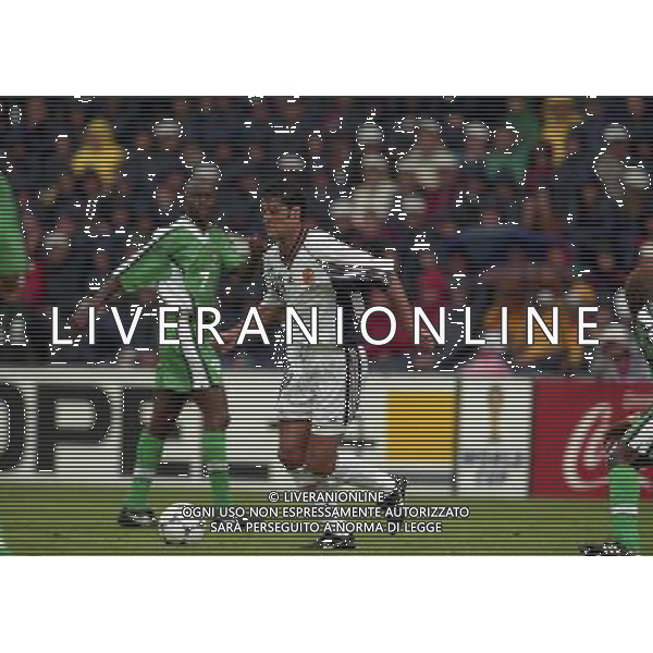 SPAGNA-NIGERIA -13 June 1998 14:30 Nantes / La Beaujoire CAMPIONATO DEL MONDO FRANCIA 98 NELLA FOTO KIKO AG ALDO LIVERANI S A S