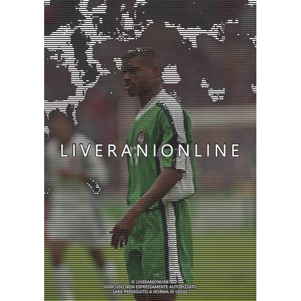SPAGNA-NIGERIA -13 June 1998 14:30 Nantes / La Beaujoire CAMPIONATO DEL MONDO FRANCIA 98 NELLA FOTO Sunday OLISEH AG ALDO LIVERANI S A S