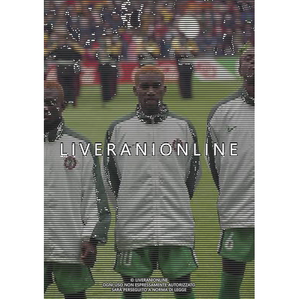 SPAGNA-NIGERIA -13 June 1998 14:30 Nantes / La Beaujoire CAMPIONATO DEL MONDO FRANCIA 98 NELLA FOTO Jay Jay OKOCHA AG ALDO LIVERANI S A S