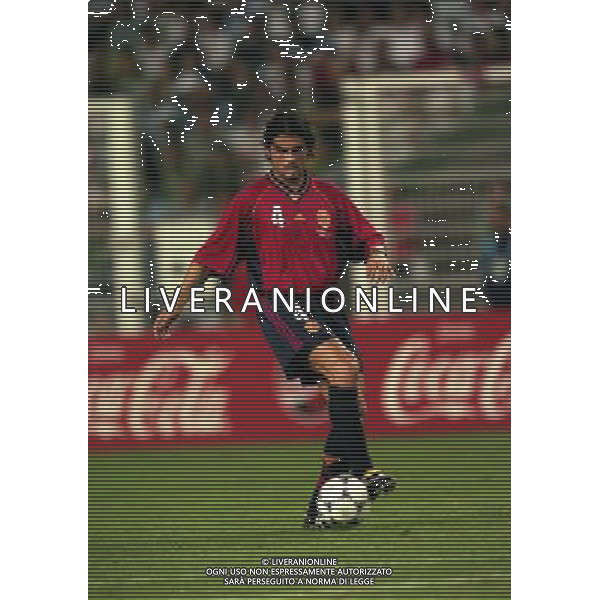 19/06/1998 CAMPIONATO DEL MONDO FRANCIA 98 SPAGNA-PARAGUAY NELLA FOTO Rafael ALKORTA AG ALDO LIVERANI S A S