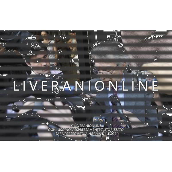 MILANO 25/6/2013 MASSIMO MORATTI ESCE DALLA SEDE DELLA SARAS FOTO ROMANO/AG ALDO LIVERANI S.A.S.