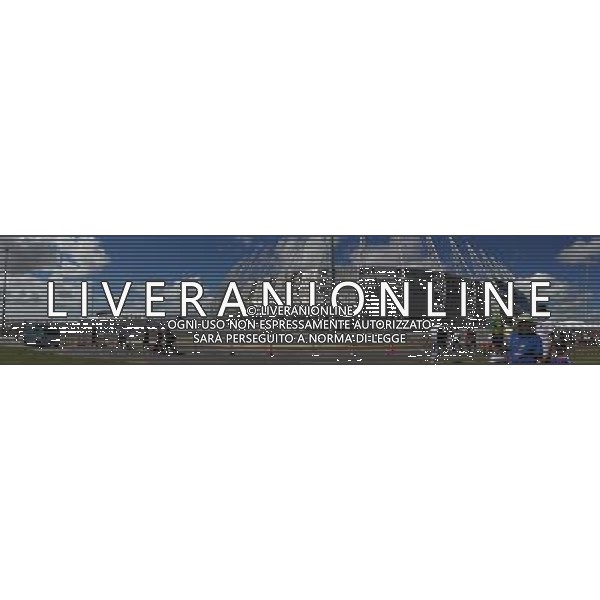 (130625) -- FORTALEZA, June 25, 2013 () -- Image taken with a digital panoromic camera shows people walking in front of the Castelao Stadium in the city of Fortaleza, Brazil. Fortaleza is one of the six host cities for the FIFA Confederations Brazil 2013 and will witness the semifinal between Spain and Italy on Thursady. (/Guillermo Arias) (fnc) (sp) AG ALDO LIVERANI SAS ONLY ITALY