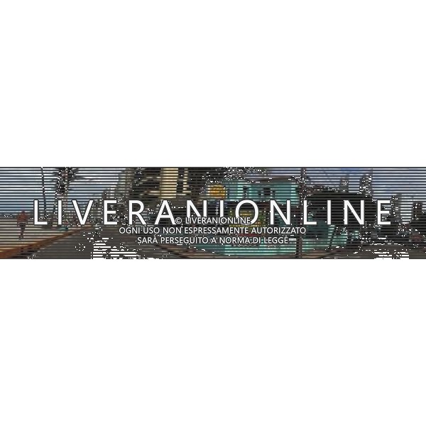 (130625) -- FORTALEZA, June 25, 2013 () -- Image taken with a digital panoramic camera shows people walking on a street in the city of Fortaleza, Brazil. Fortaleza is one of the six host cities for the FIFA Confederations Brazil 2013 and will witness the semifinal between Spain and Italy on June 27, 2013. (/Guillermo Arias) (fnc) (sp) AG ALDO LIVERANI SAS ONLY ITALY