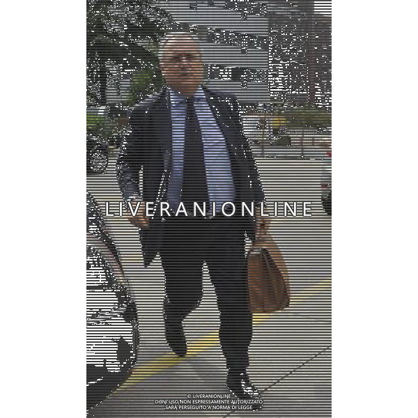 MILANO 27/6/2013 LEGA CALCIO, VIA ROSELLINI, 4 ASSEMBLEA DI LEGA CALCIO SERIE A NELLA FOTO CLAUDIO LOTITO FOTO ROMANO/AG ALDO LIVERANI S.A.S.