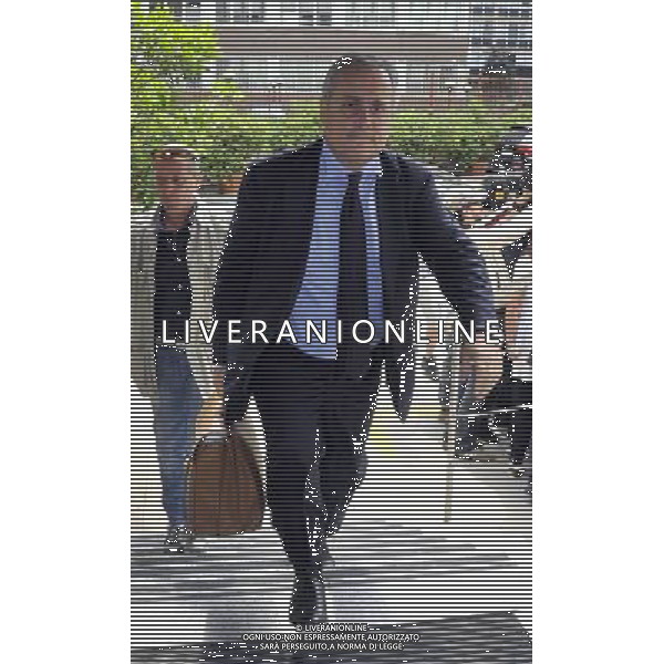 MILANO 27/6/2013 LEGA CALCIO, VIA ROSELLINI, 4 ASSEMBLEA DI LEGA CALCIO SERIE A NELLA FOTO CLAUDIO LOTITO FOTO ROMANO/AG ALDO LIVERANI S.A.S.