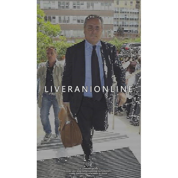 MILANO 27/6/2013 LEGA CALCIO, VIA ROSELLINI, 4 ASSEMBLEA DI LEGA CALCIO SERIE A NELLA FOTO CLAUDIO LOTITO FOTO ROMANO/AG ALDO LIVERANI S.A.S.