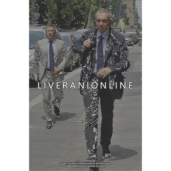 MILANO 27/6/2013 LEGA CALCIO, VIA ROSELLINI, 4 ASSEMBLEA DI LEGA CALCIO SERIE A NELLA FOTO LEONARDO MENICUCCI E DANIELE FENUCCI FOTO ROMANO/AG ALDO LIVERANI S.A.S.