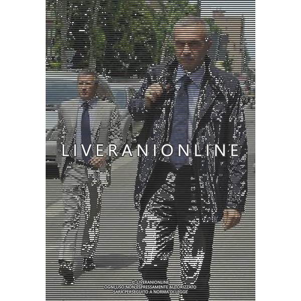 MILANO 27/6/2013 LEGA CALCIO, VIA ROSELLINI, 4 ASSEMBLEA DI LEGA CALCIO SERIE A NELLA FOTO LEONARDO MENICUCCI E DANIELE FENUCCI FOTO ROMANO/AG ALDO LIVERANI S.A.S.