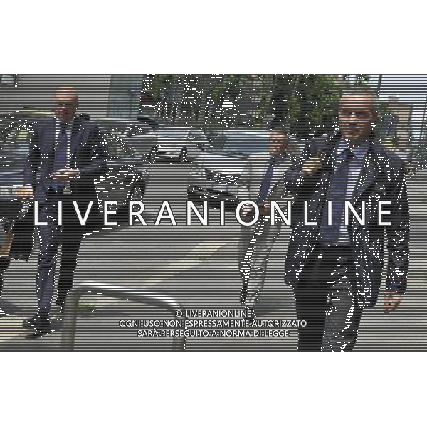 MILANO 27/6/2013 LEGA CALCIO, VIA ROSELLINI, 4 ASSEMBLEA DI LEGA CALCIO SERIE A NELLA FOTO LEONARDO MENICUCCI, DANIELE FENUCCI E MARCO FASSONE FOTO ROMANO/AG ALDO LIVERANI S.A.S.