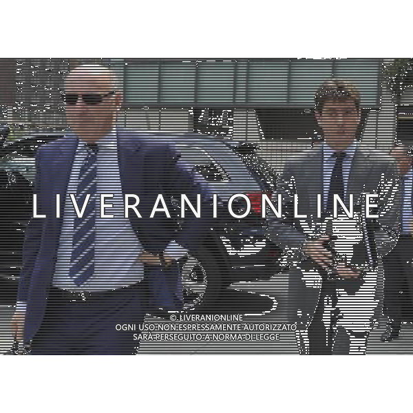 MILANO 27/6/2013 LEGA CALCIO, VIA ROSELLINI, 4 ASSEMBLEA DI LEGA CALCIO SERIE A NELLA FOTO ANDREA AGNELLI E GIUSEPPE MAROTTA FOTO ROMANO/AG ALDO LIVERANI S.A.S.