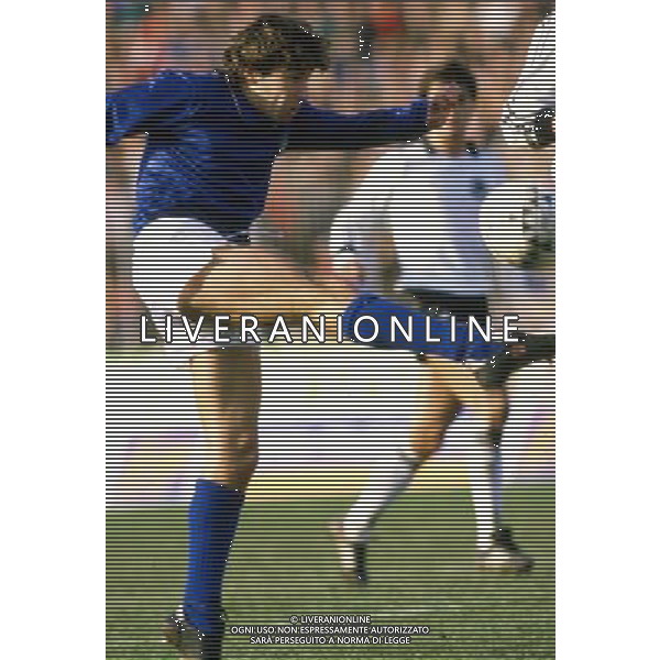 STEFANO BORGONOVO CALCIATORE CON LA MAGLIA DELLA NAZIONALE ITALIANA U21 NEL 1986 - RETROSPETTIVA ©Archivio Giovanni Liverani/AGENZIA ALDO LIVERANI SAS
