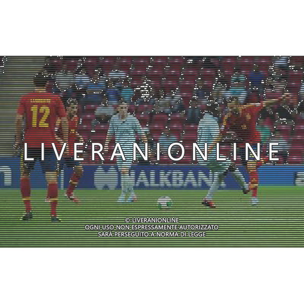 (130628) -- ISTANBUL, June 27, 2013 () -- Spain\'s Jese (R) vies for the ball with Sanogo of France during the FIFA U-20 World Cup Turkey 2013 semifinal match in Istanbul, Turkey, on June 27, 2013. Spain won 2-1. (/Lu Zhe) ©PHOTOSHOT/AGENZIA ALDO LIVERANI SAS - ITALY ONLY - Francia- Spagna Campionati mondiali calcio FIFA U20 World Cup semifinale a Istanbul, in Turchia, il 27 giugno 2013. La Spagna ha vinto 2-1.