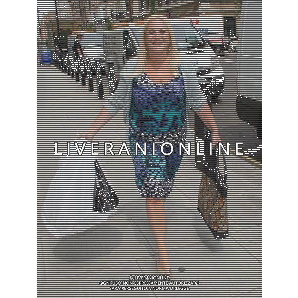 Vanessa Feltz in London. 27th June 2013. AG ALDO LIVERANI SAS ONLY ITALY