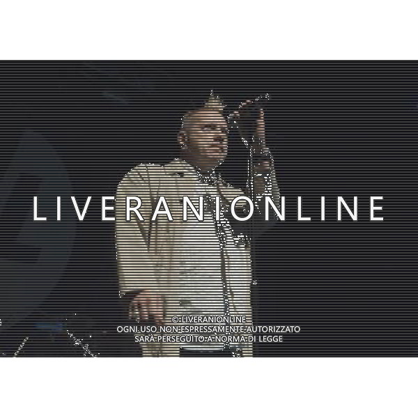 Pil Ltd performing at Manchester Ritz on 28th June 2013. Lead singer John Lydon. ©PHOTOSHOT/AGENZIA ALDO LIVERANI SAS - ITALY ONLY - EDITORIAL USE ONLY
