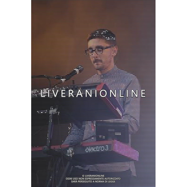 Alt-J plays Glastonbury Festival on 28/06/2013 at Worthy Farm, Glastonbury. Persons pictured: Gus Unger-Hamilton. ©PHOTOSHOT/AGENZIA ALDO LIVERANI SAS - ITALY ONLY - EDITORIAL USE ONLY