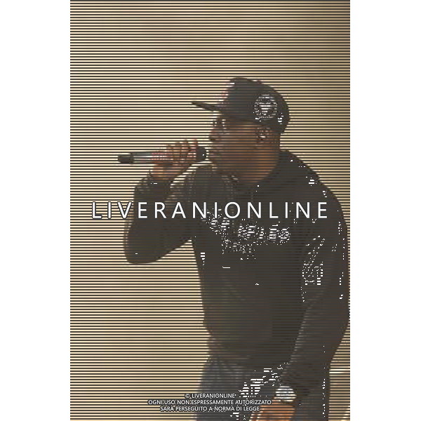 Dizzie Rascal plays Glastonbury Festival on 28/06/2013 at Worthy Farm, Glastonbury. Persons Pictured: Dizzie Rascal, Dylan Kwabena Mills. ©PHOTOSHOT/AGENZIA ALDO LIVERANI SAS - ITALY ONLY - EDITORIAL USE ONLY