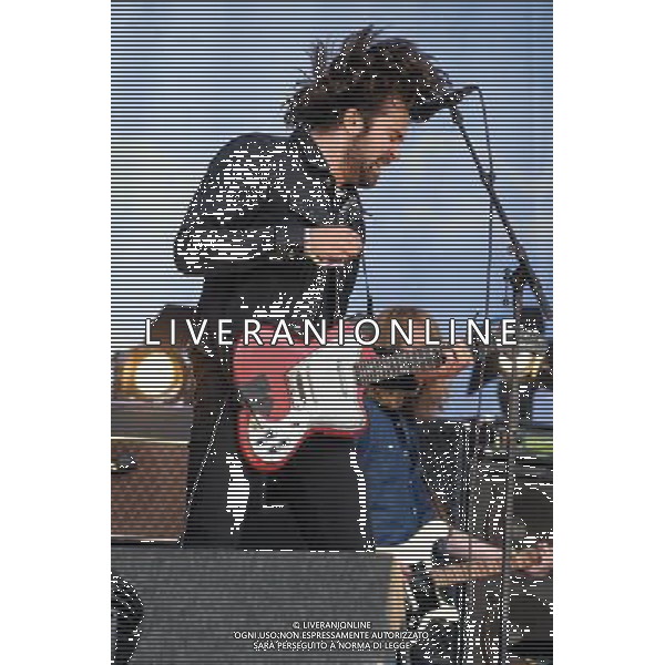The Vaccines plays Glastonbury Festival on 28/06/2013 at Worthy Farm, Glastonbury. Band Members: Justin Hayward-Young, Freddie Cowan, çrni çrnason, Pete Robertson. ©PHOTOSHOT/AGENZIA ALDO LIVERANI SAS - ITALY ONLY - EDITORIAL USE ONLY