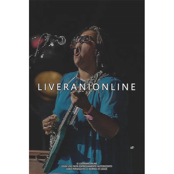 Alabama Shakes plays Glastonbury Festival on 29/06/2013 at Worthy Farm, Glastonbury. The group consists of lead singer and guitarist Brittany Howard, guitarist Heath Fogg, bassist Zac Cockrell, keyboard player Ben Tanner, and drummer Steve Johnson. ©PHOTOSHOT/AGENZIA ALDO LIVERANI SAS - ITALY ONLY - EDITORIAL USE ONLY