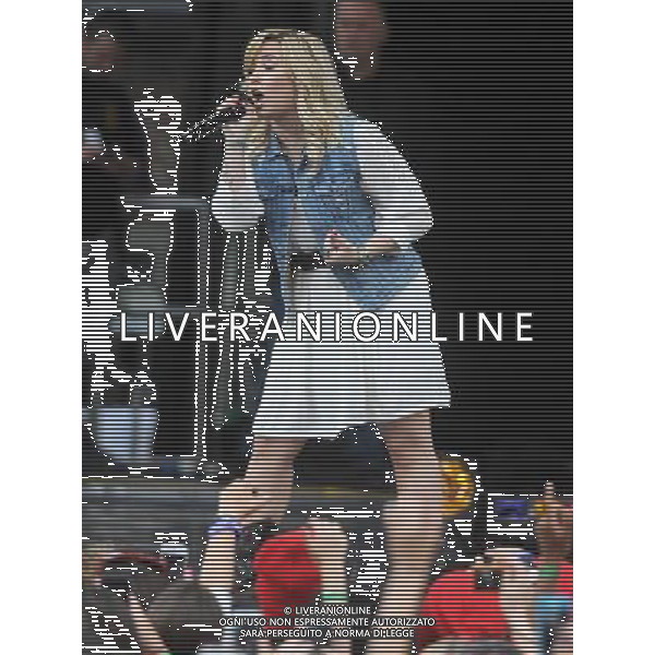 Demi Lovato on stage for Good Morning America (GMA) Concert with Demi Lovato, Rumsey Playfield in Central Park, New York, NY June 28, 2013. ©PHOTOSHOT/AGENZIA ALDO LIVERANI SAS - ITALY ONLY - EDITORIAL USE ONLY