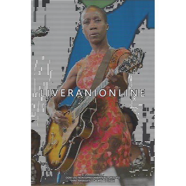 Rokia Traore performing on the Pyramid Stage at Glastonbury Festival, Worthy Farm, Pilton, Glastonbury, Somerset, UK on 29th June 2013. ©PHOTOSHOT/AGENZIA ALDO LIVERANI SAS - ITALY ONLY - EDITORIAL USE ONLY