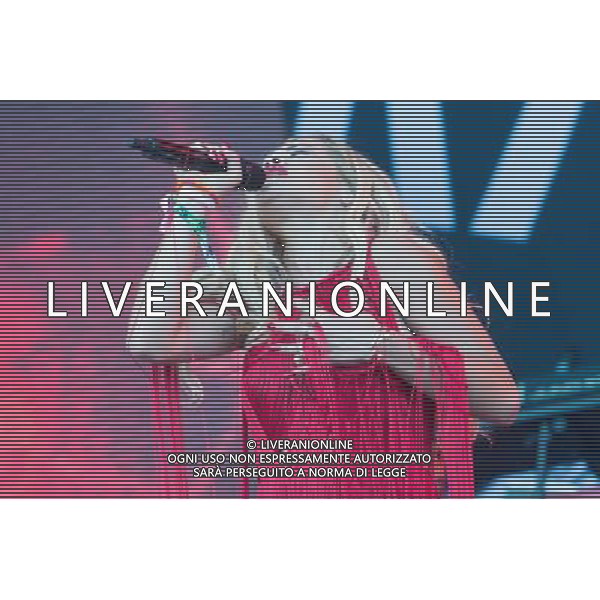 Rita Ora performs on the pyramid stage at the Glastonbury Festival, Worthy Farm, Pilton, Glastonbury, Somerset, UK on 28th June 2013. ©PHOTOSHOT/AGENZIA ALDO LIVERANI SAS - ITALY ONLY - EDITORIAL USE ONLY