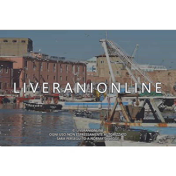 Livorno immagini della darsena del porto FOTO SIMONE LANARI-AG ALDO LIVERANI SAS